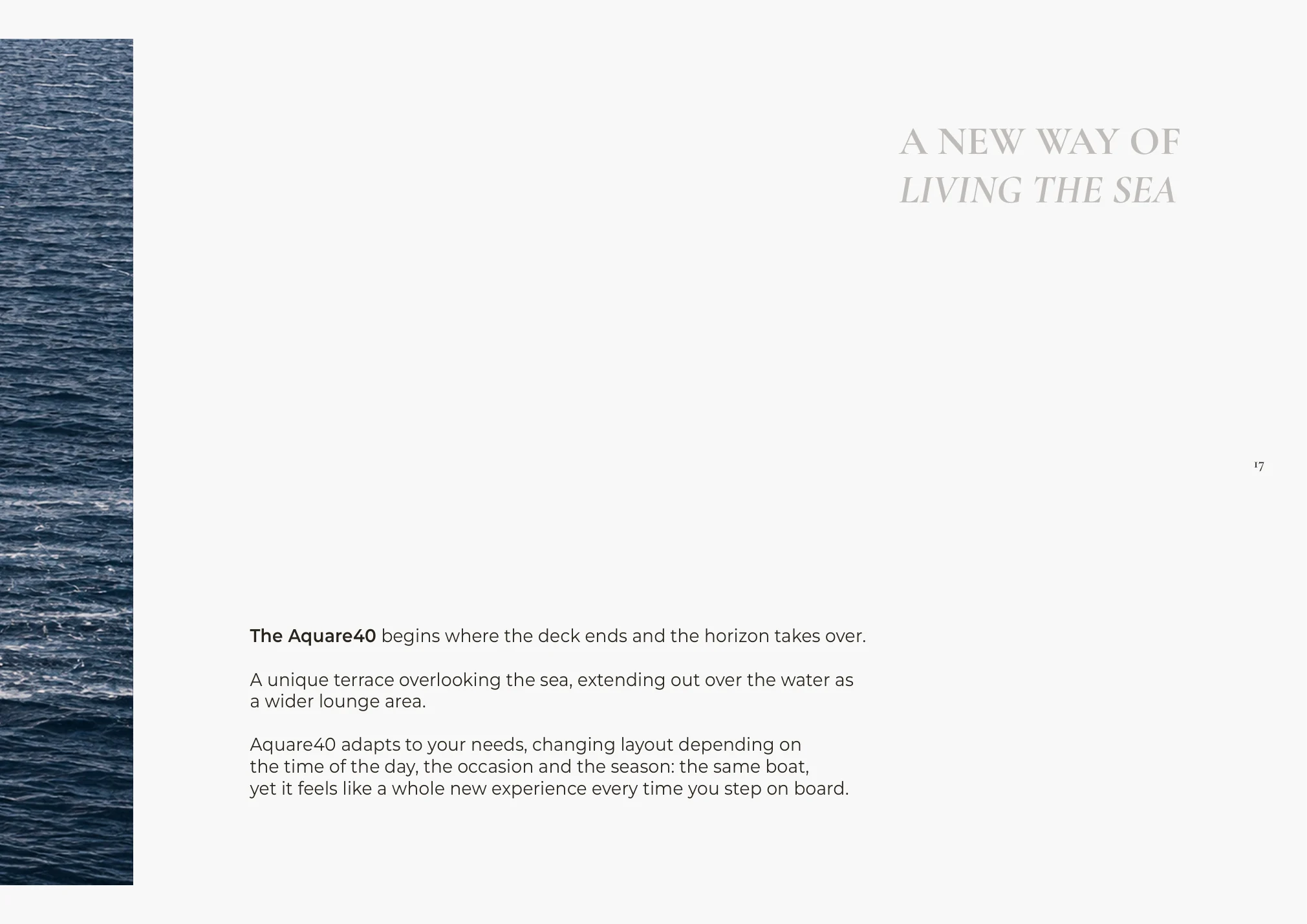 Aquare40 brochure, page 17