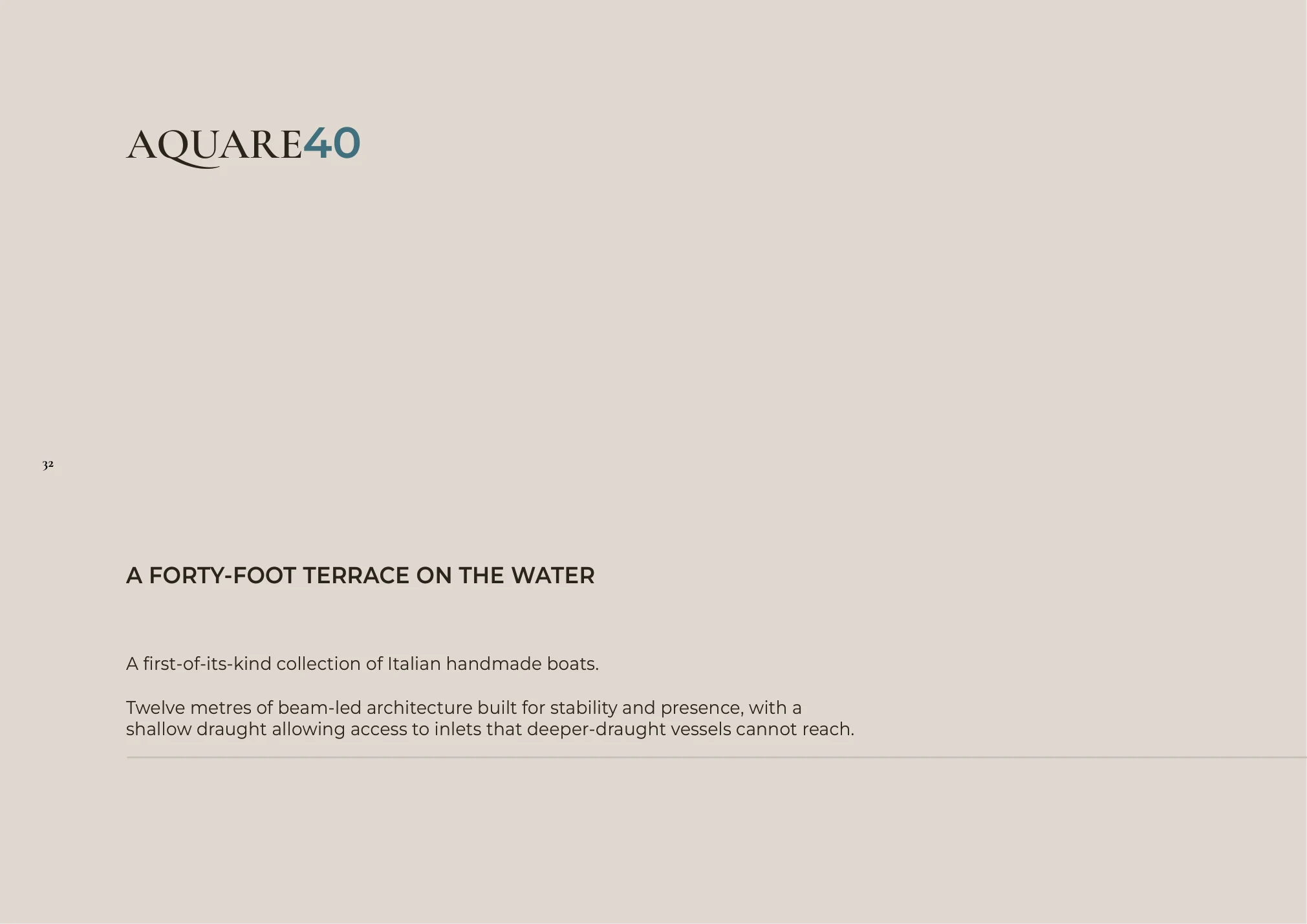 Aquare40 brochure, page 32